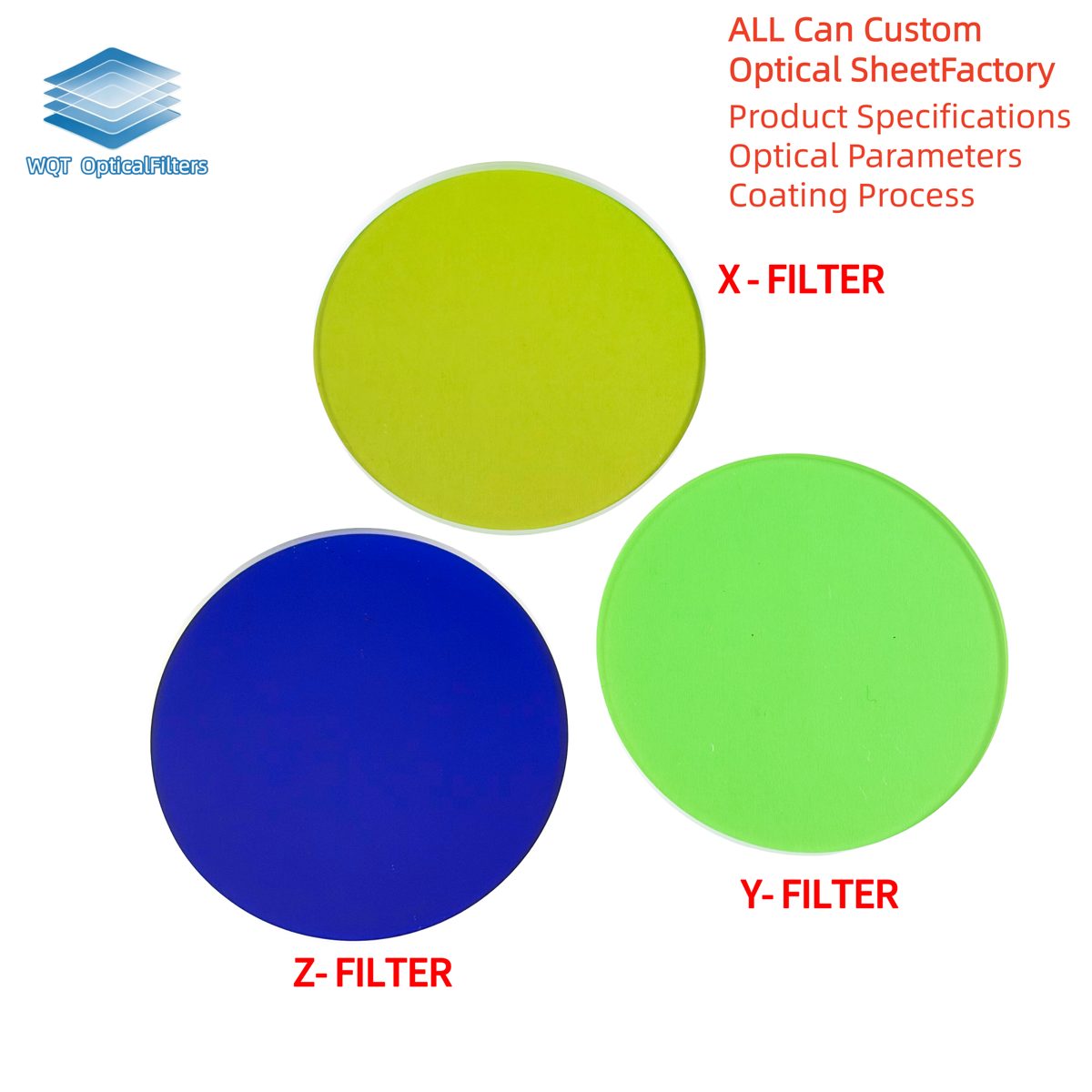 Custom Size B270 Optical Filter, AR Coated — image 1