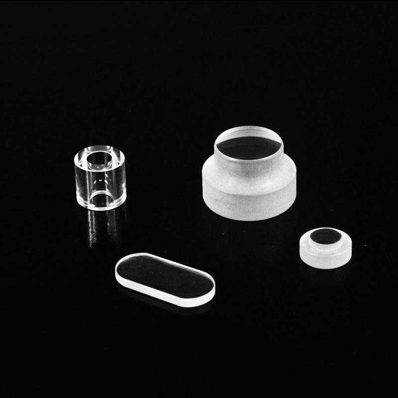 1x1 mm BaF2 Round Optical Window — image 1