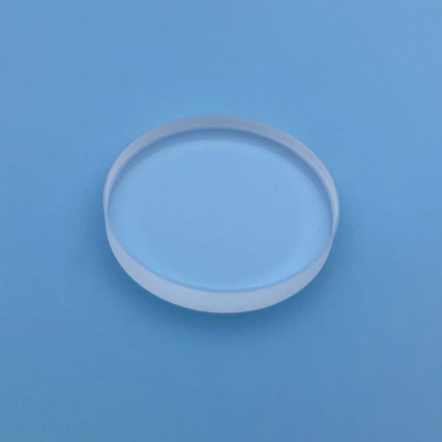 1 mm BaF2 Round Optical Window — image 1