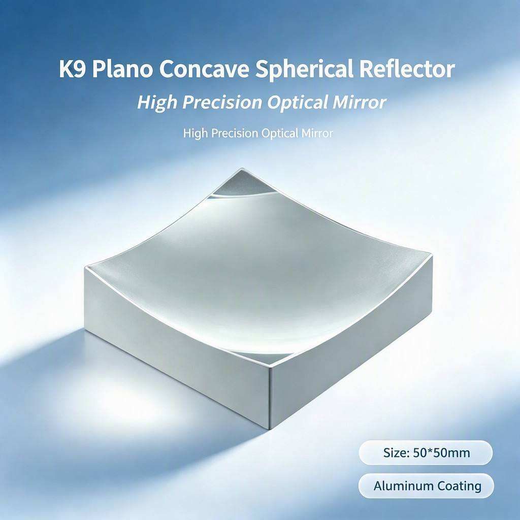 50 mm BK7 Concave Optical Mirror — image 1