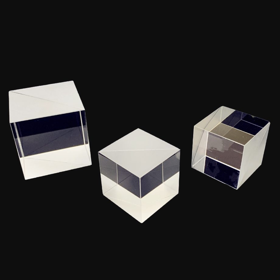 Custom Size BK7 Cube Beamsplitter, AR Coated — image 1
