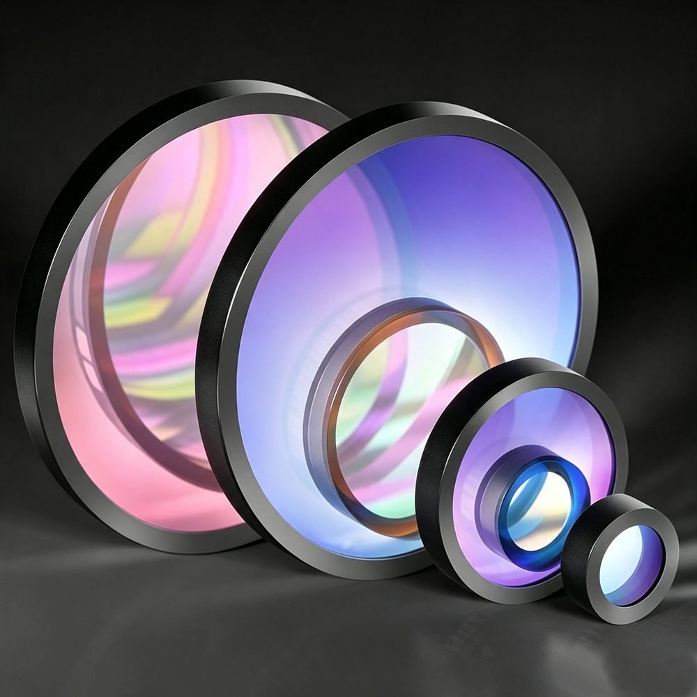 Custom Size BK7 Mounted Optical Filter, AR Coated — image 1