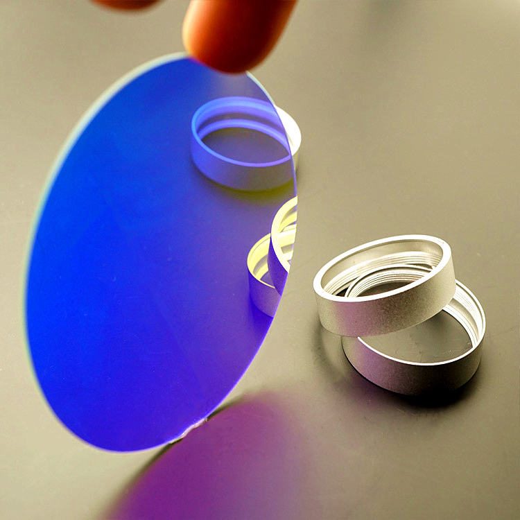 Custom Size BK7 Optical Filter, AR Coated — image 1