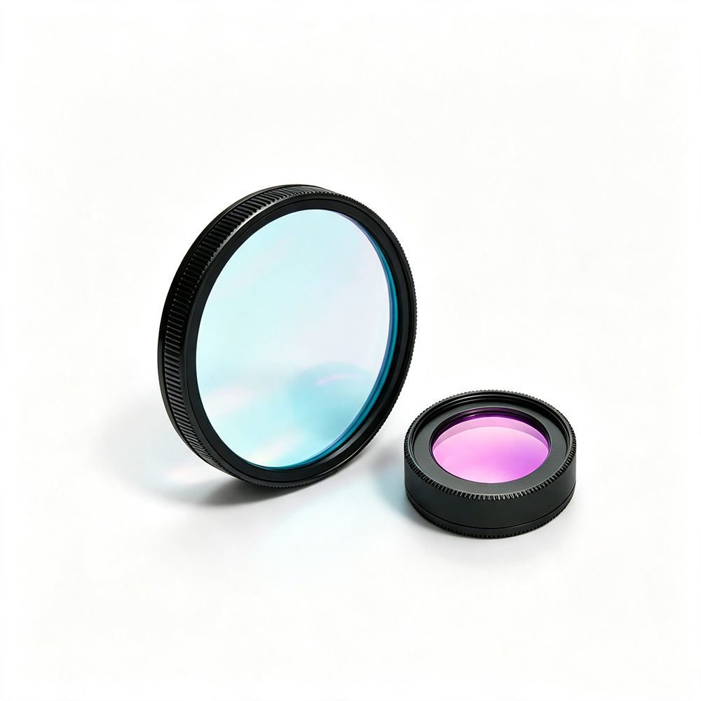 Custom Size BK7 Optical Filter, AR Coated — image 1