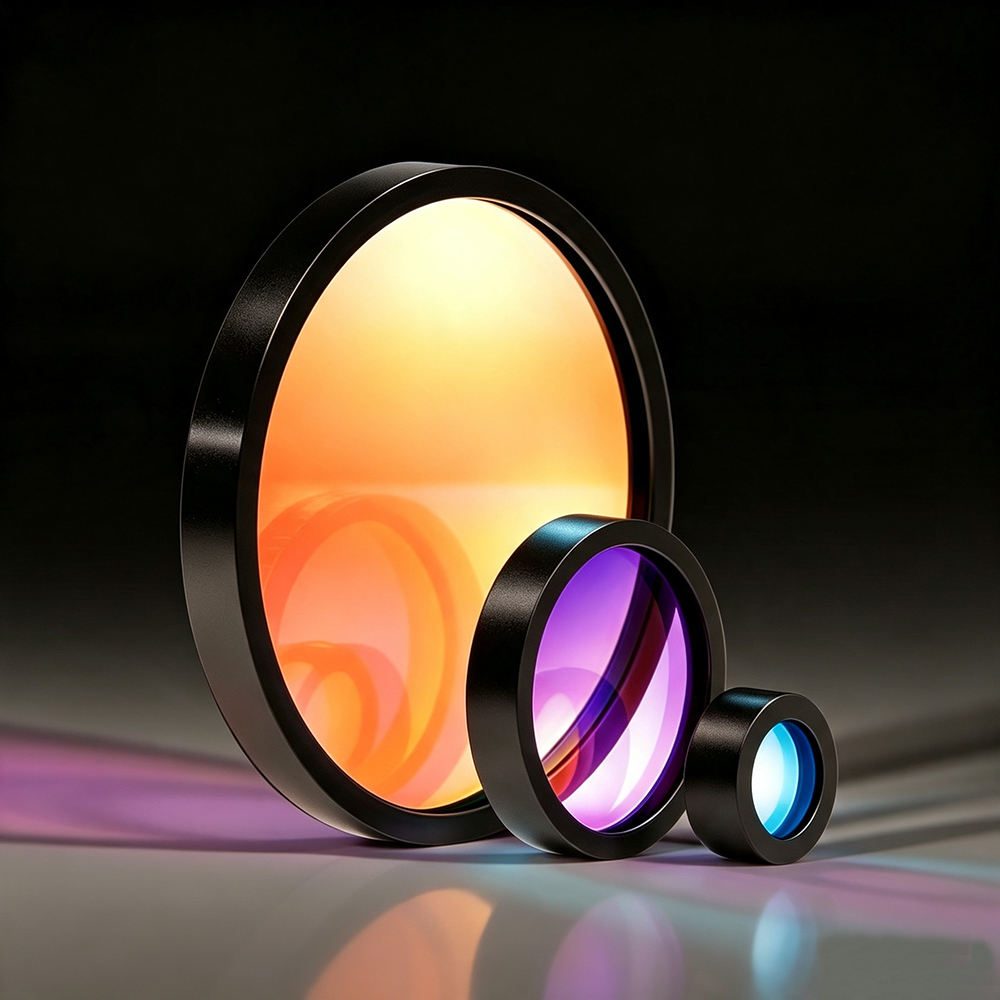 Custom Size BK7 Optical Filter, AR Coated — image 1