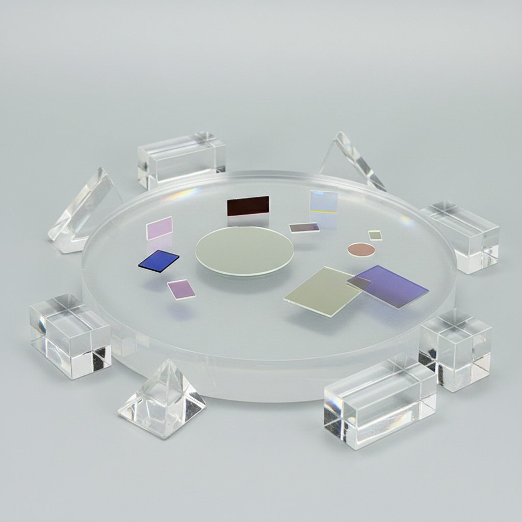 Custom Size BK7 Plate Beamsplitter, HR Coated — image 1