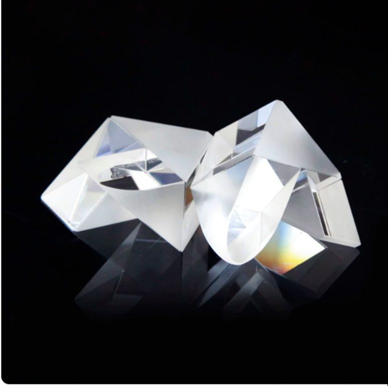 Custom Size BK7 Porro Optical Prism, AR Coated — image 1