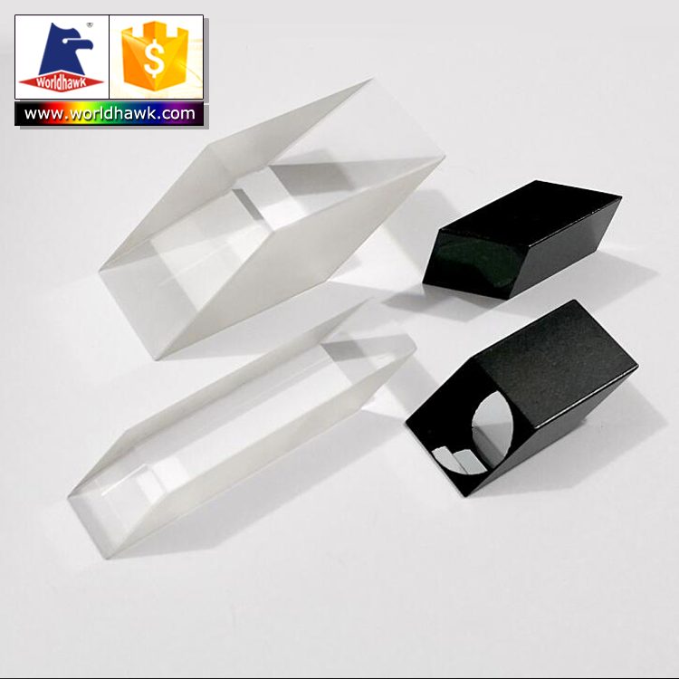 Custom Size BK7 Rhomboid Optical Prism, AR Coated — image 1