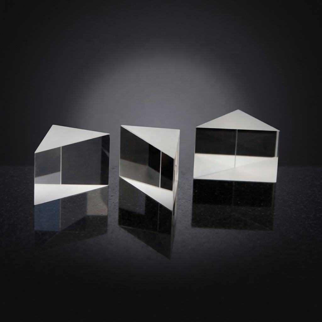 25.4 mm BK7 Right-angle Optical Prism, AR Coated — image 1