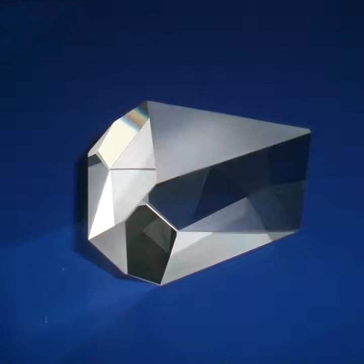 Custom Size BK7 Right-angle Optical Prism, AR Coated — image 1