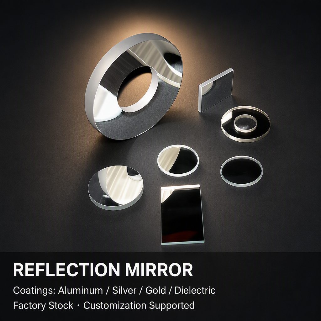 Custom Size BK7 Square Optical Mirror — image 1