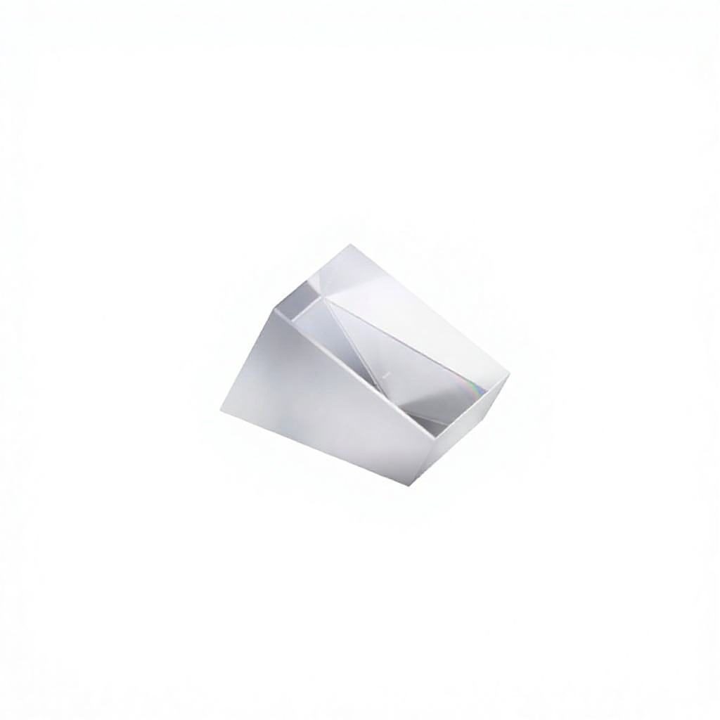 Custom Size BK7 Wedge Optical Prism, AR Coated — image 1