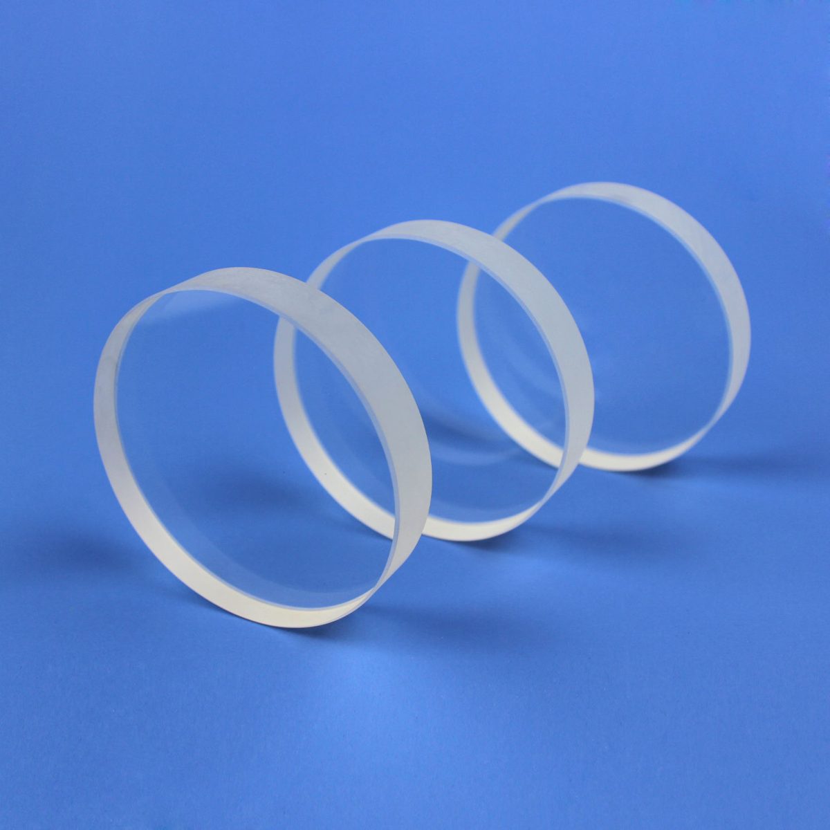 10x0.5 mm Borosilicate Round Optical Window — image 1