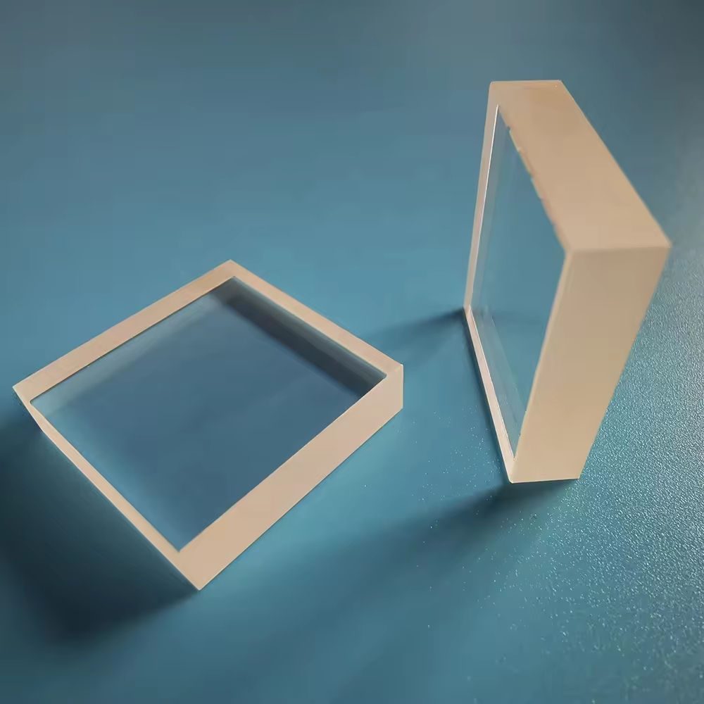 Custom Size Borosilicate Square Optical Window — image 1