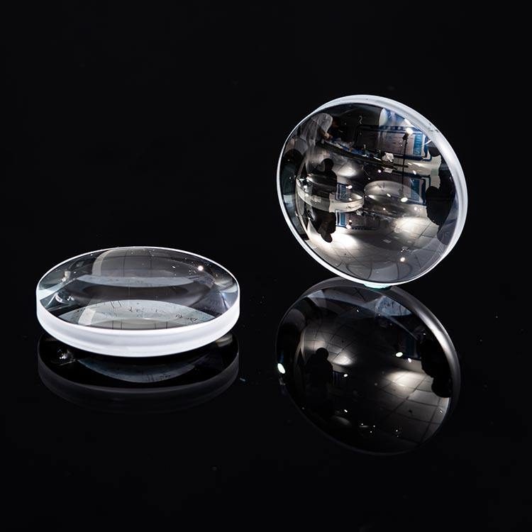 15x60 mm CaF2 Convex Lens — image 1