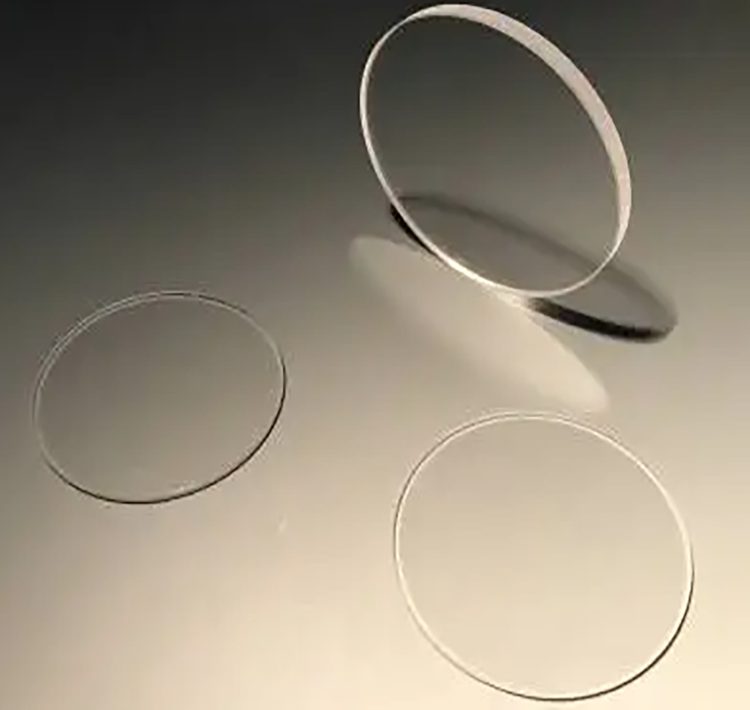 40x2 mm CaF2 Optical Window, AR Coated — image 1