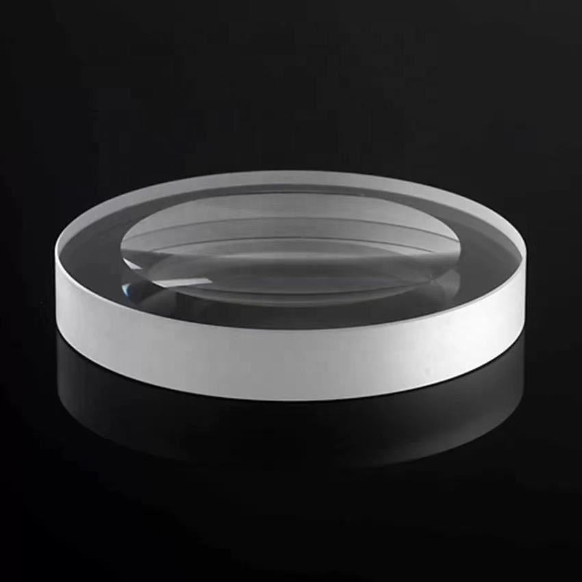 1 mm CaF2 Plano-convex Lens, AR Coated — image 1