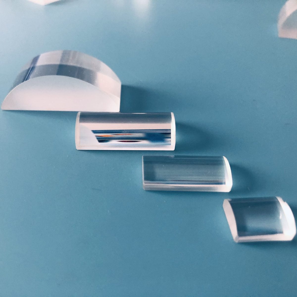 1 mm CaF2 Plano-convex Lens, AR Coated — image 1