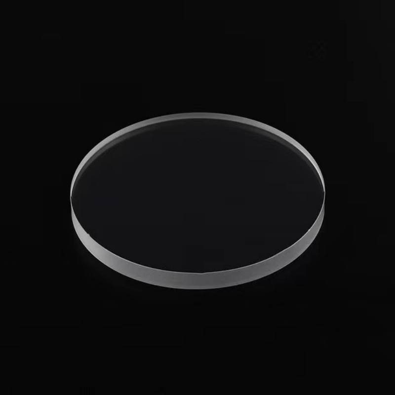 1 mm CaF2 Round Optical Window, AR Coated — image 1