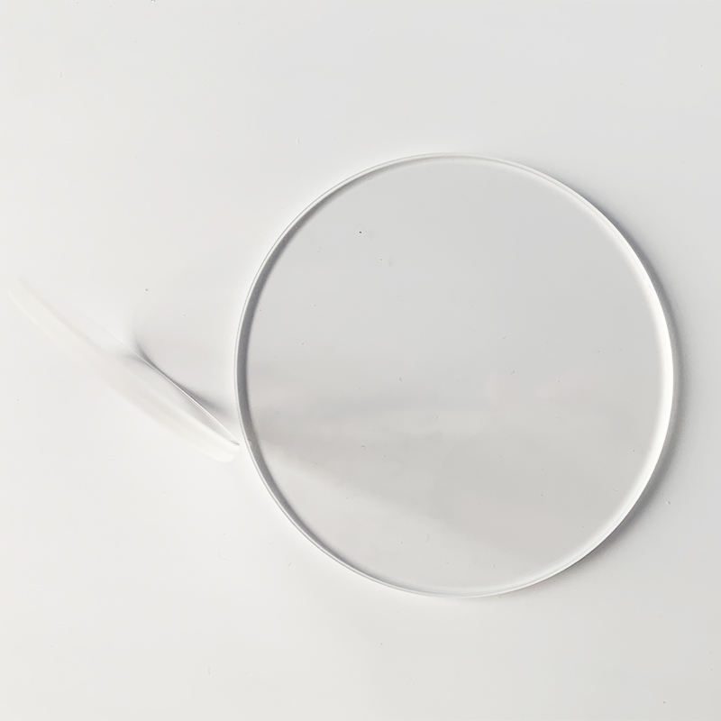 1 mm CaF2 Round Optical Window, AR Coated — image 1