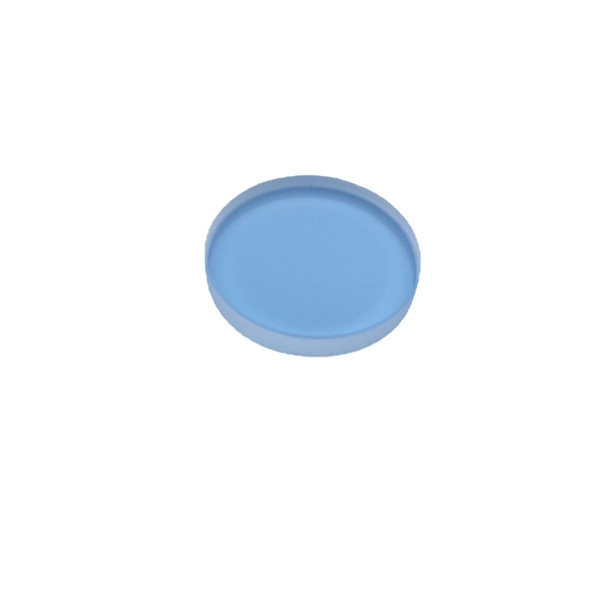 1 mm CaF2 Round Optical Window — image 1