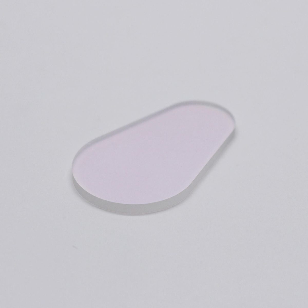 3x0.5 mm CaF2 Round Optical Window, AR Coated — image 1