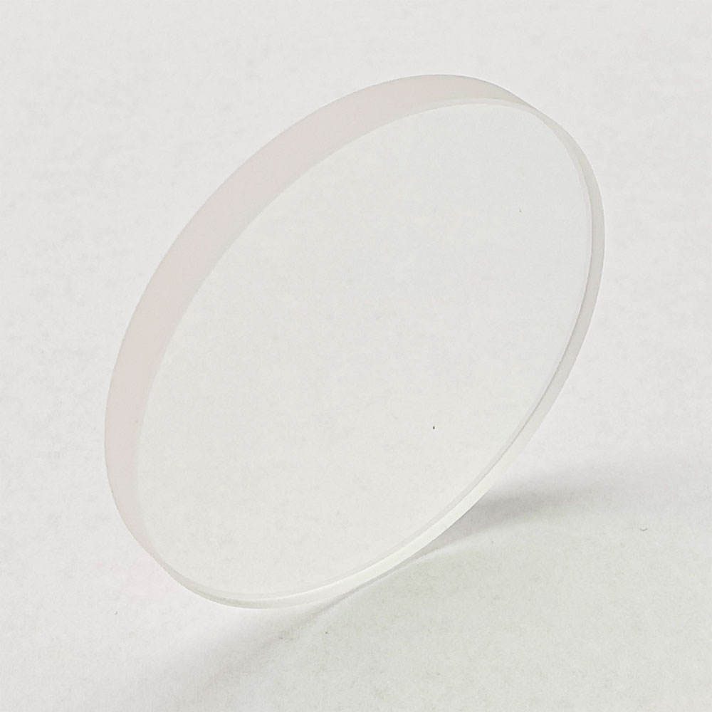 Custom Size CaF2 Round Optical Window, AR Coated — image 1