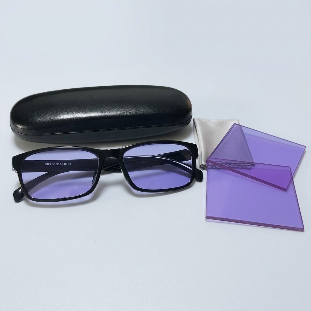 25 mm Colored Glass Optical Filter, AR Coated