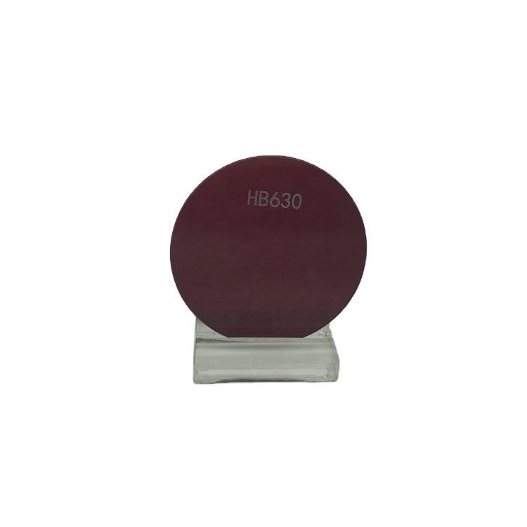 Custom Size Colored Glass Optical Filter, AR Coated