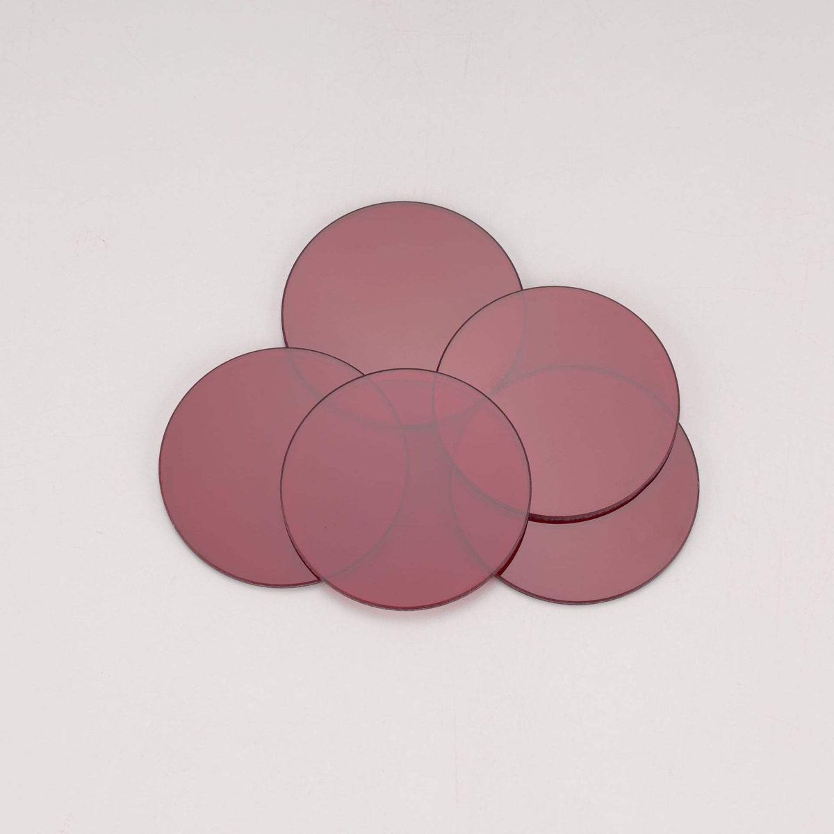 Custom Size Colored Glass Optical Filter, AR Coated