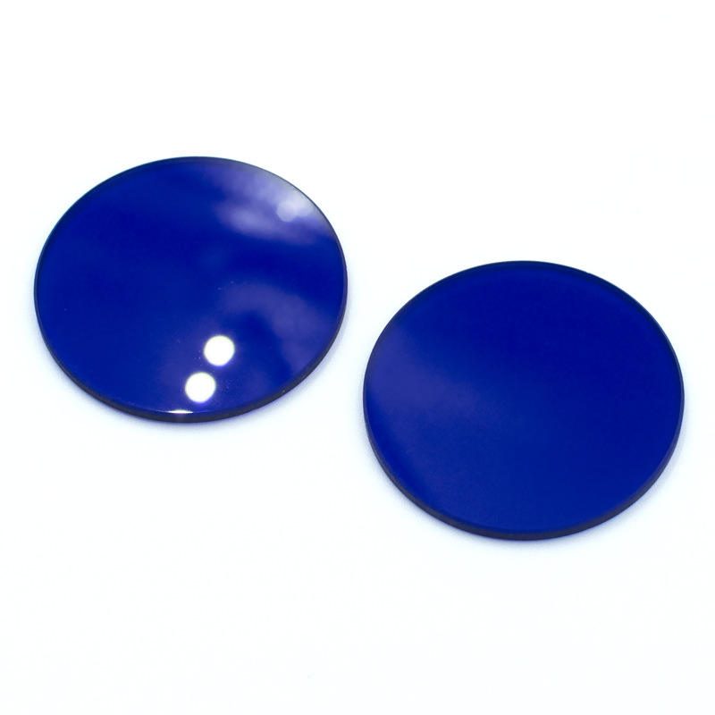 Custom Size Colored Glass Optical Filter, AR Coated