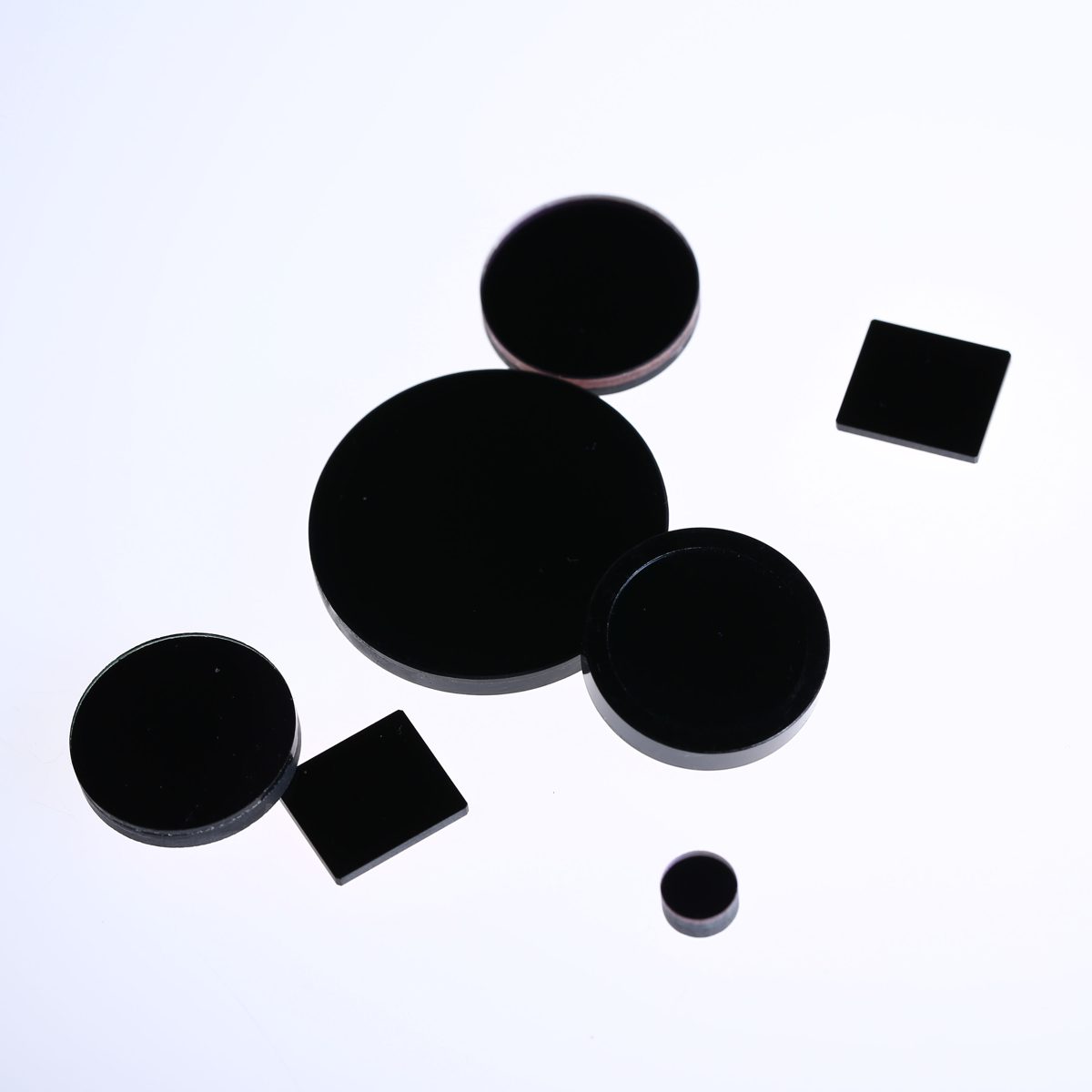 Custom Size Colored Glass Optical Filter