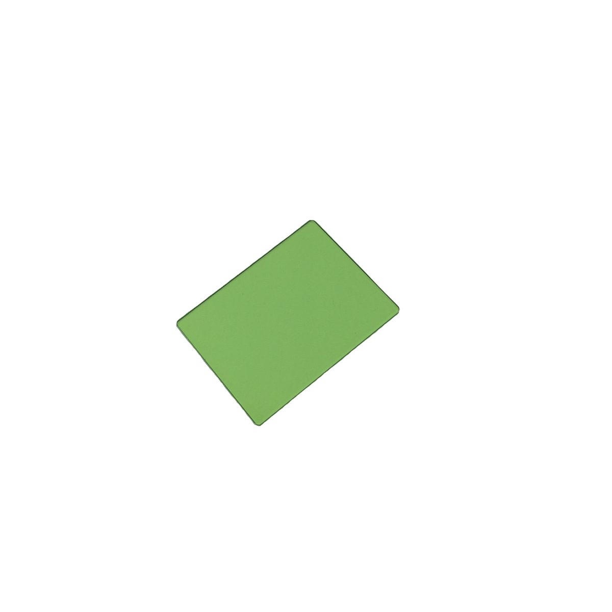 Custom Size Colored Glass Round Optical Filter, AR Coated