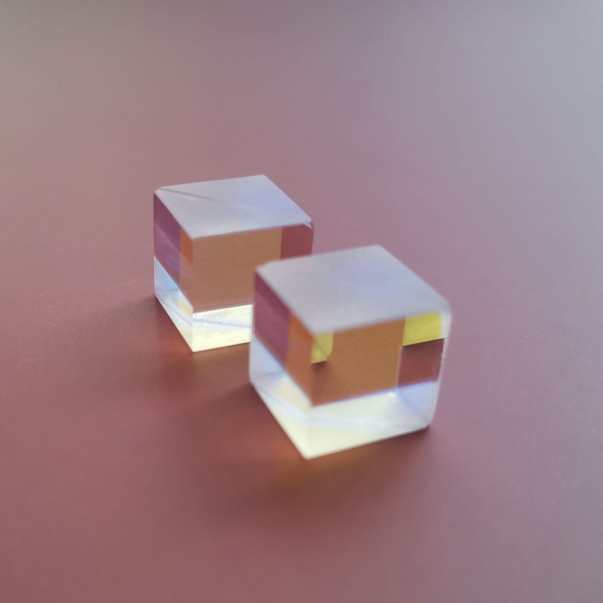 Custom Size Float Glass Beamsplitter, HR Coated — image 1