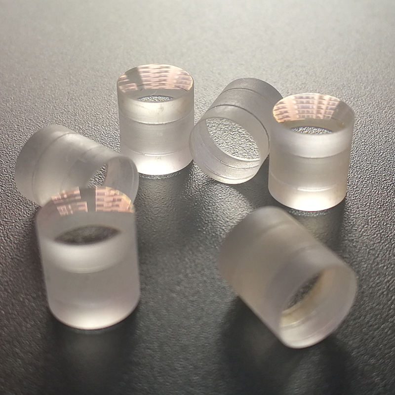 7x31.4 mm Fused Silica Achromatic Lens, AR Coated — image 1