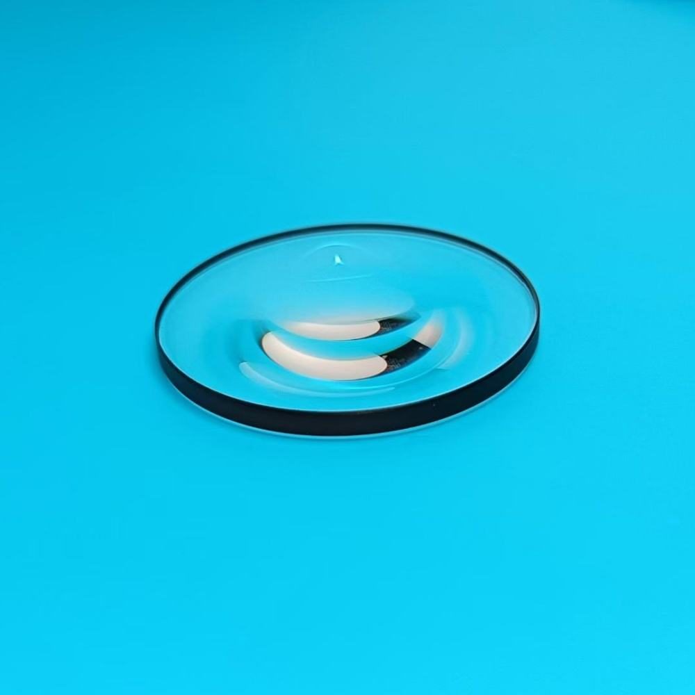 0.6x5 mm Fused Silica Aspheric Lens, AR Coated — image 1