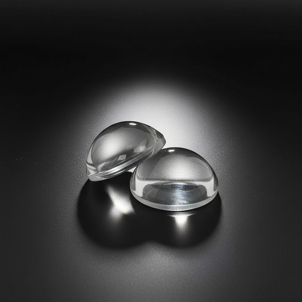 12.5 mm Fused Silica Aspheric Lens, AR Coated — image 1