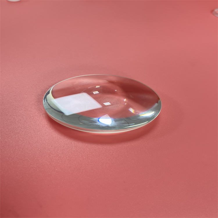0.5x150 mm Fused Silica Biconcave Lens, AR Coated — image 1