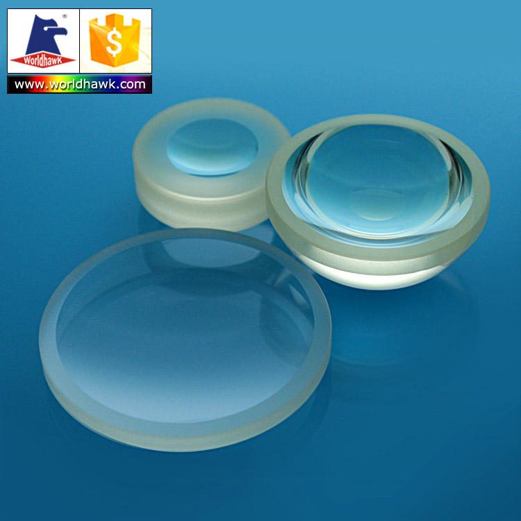 175 mm Fused Silica Biconcave Lens, AR Coated — image 1