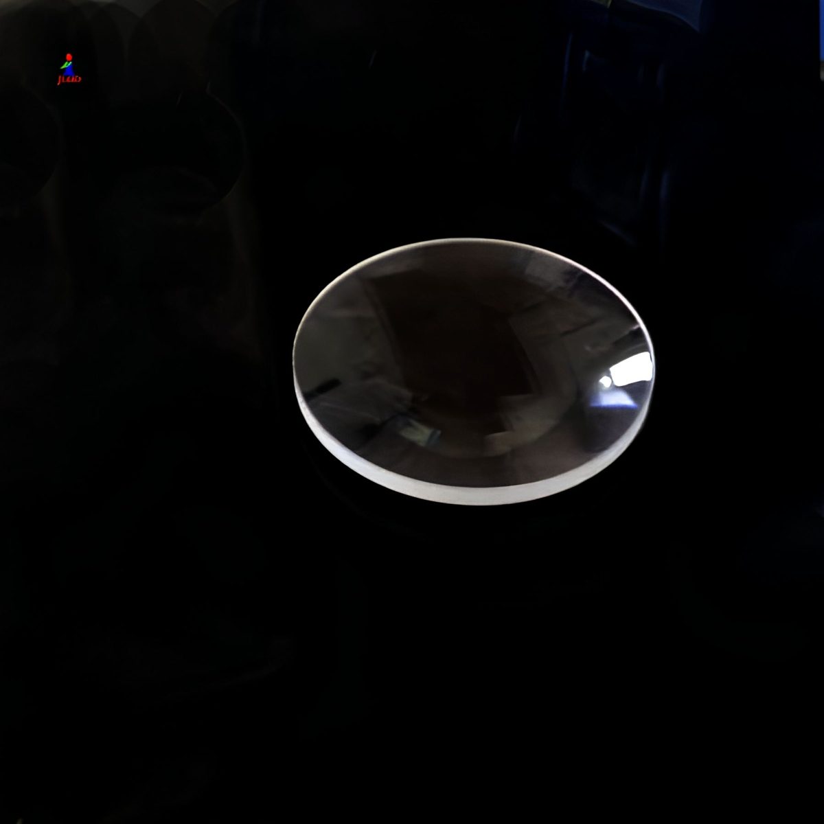 30x88 mm Fused Silica Biconvex Lens, AR Coated — image 1