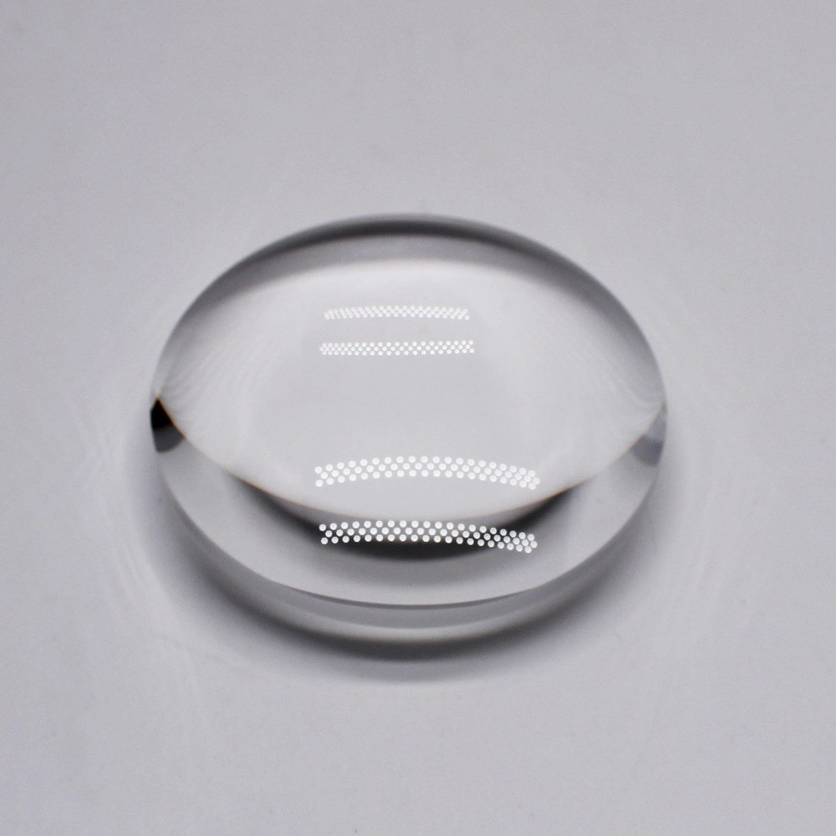 3 mm Fused Silica Biconvex Lens, AR Coated — image 1