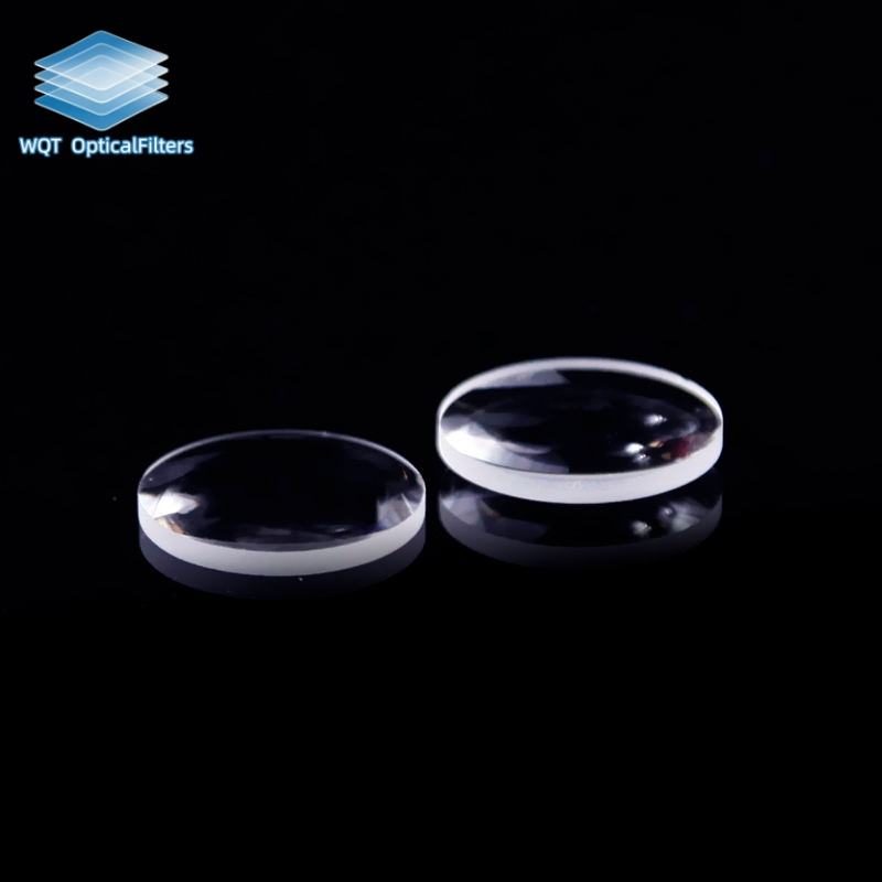 40x5 mm Fused Silica Biconvex Lens, AR Coated — image 1