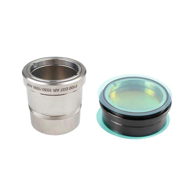 Custom Size Fused Silica Convex Lens, AR Coated — image 1