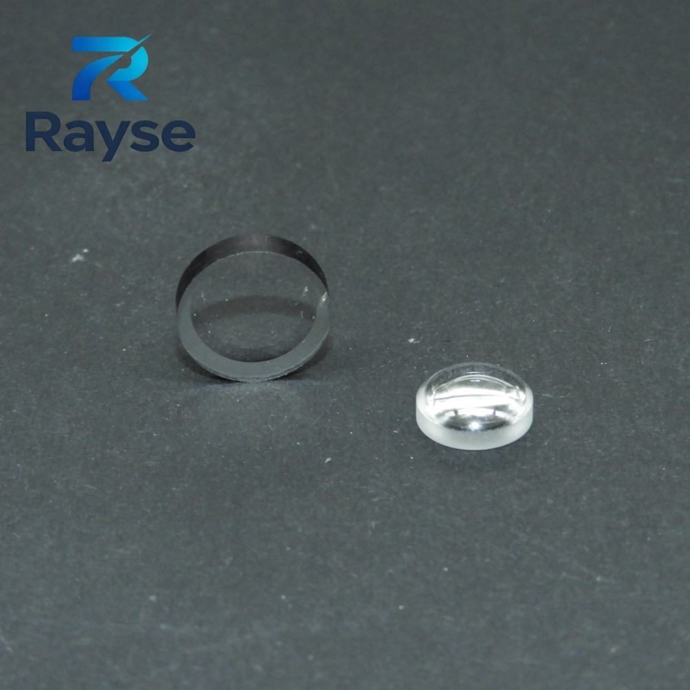 Custom Size Fused Silica Convex Lens — image 1