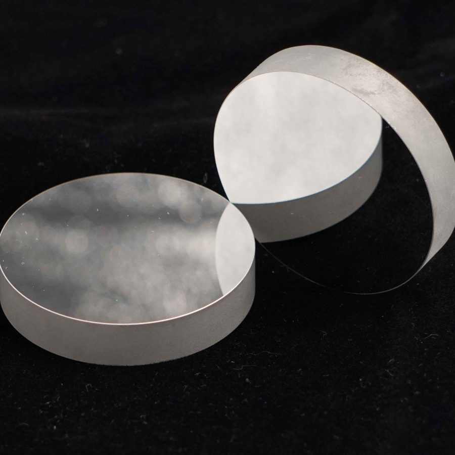 60x1.5 mm Fused Silica Custom Optical Mirror — image 1