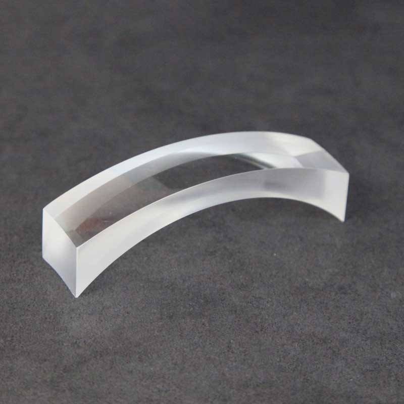 Custom Size Fused Silica Cylindrical Lens, AR Coated — image 1