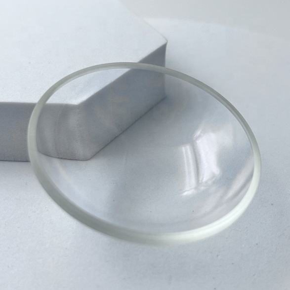 0.5x5 mm Fused Silica Dome Lens, AR Coated — image 1