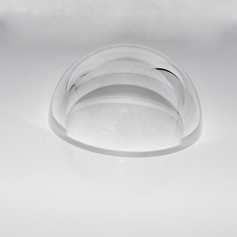 250 mm Fused Silica Dome Lens, AR Coated — image 1