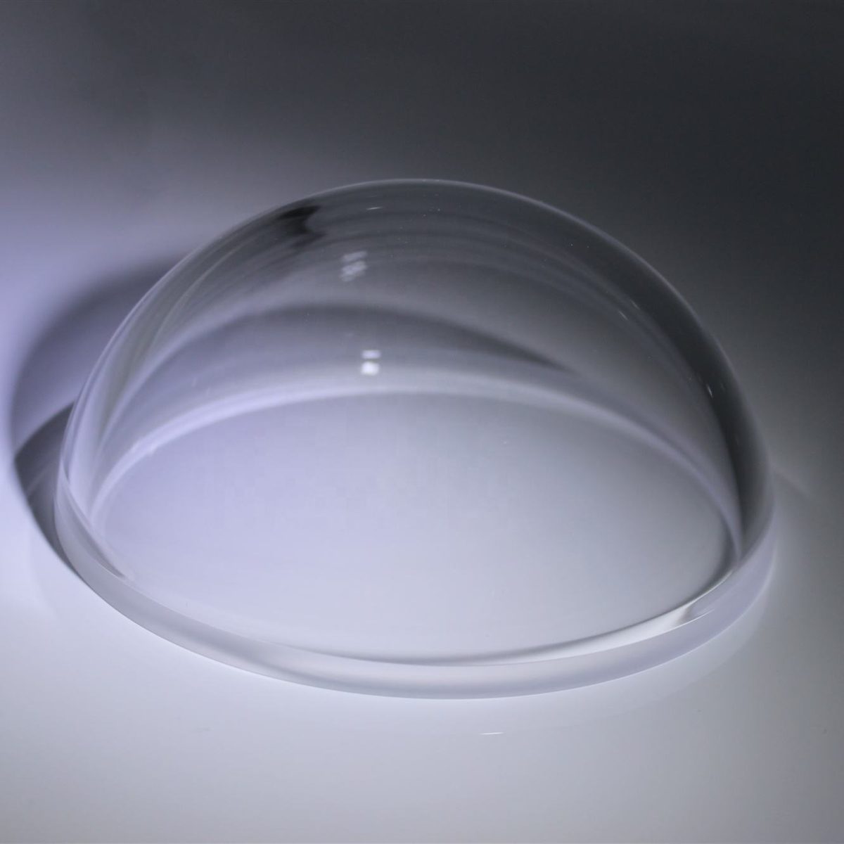 3 mm Fused Silica Dome Lens, AR Coated — image 1