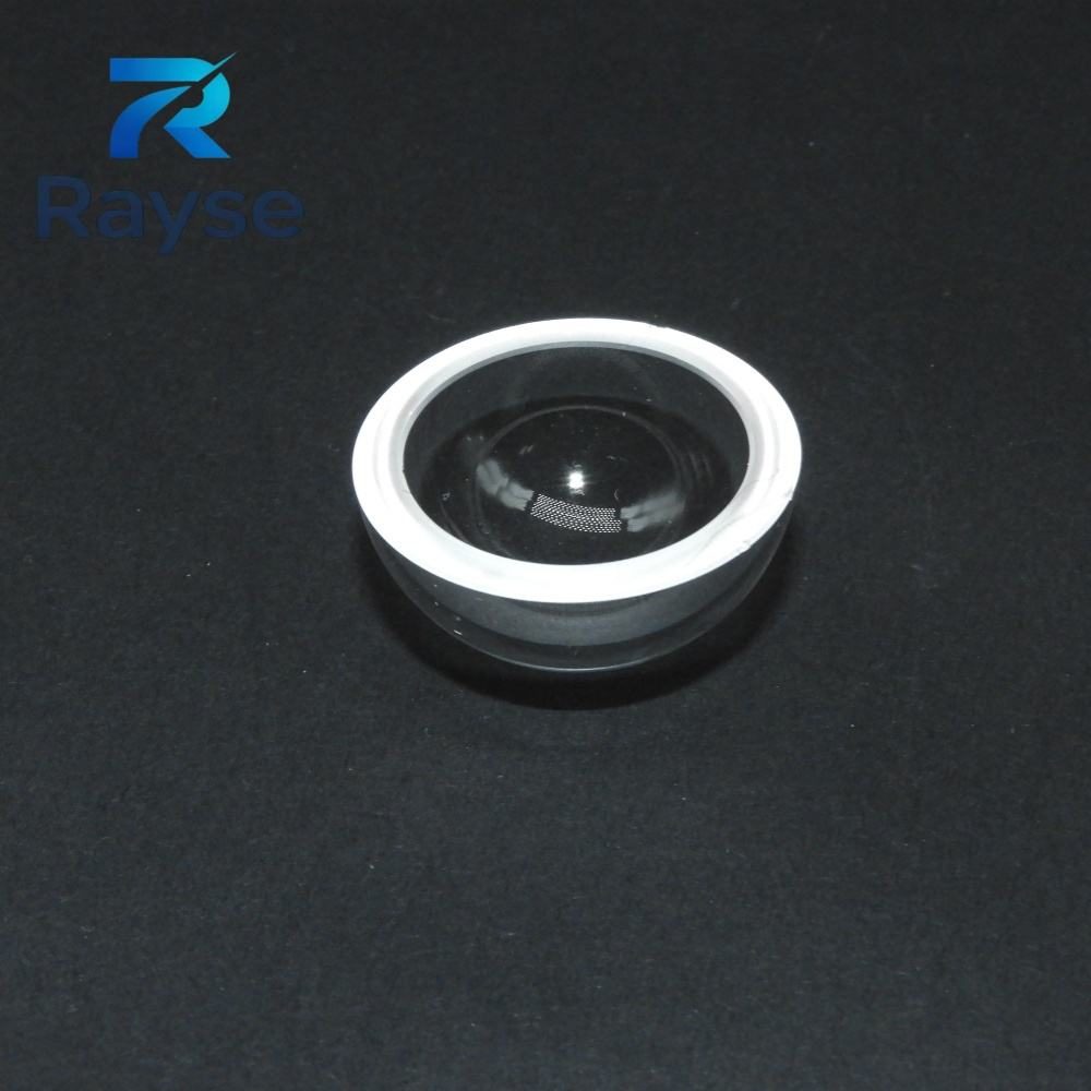 Custom Size Fused Silica Dome Lens — image 1